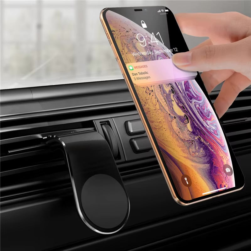 Magnetyczny uchwyt samochodowy na telefon